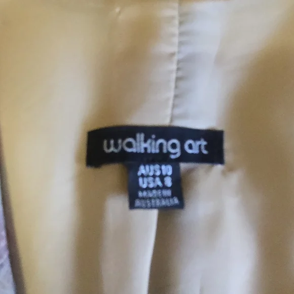 Vintage Walking Art Australia Abstract Blazer Jacket Medium - Picture 7 of 11